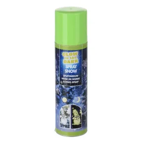Śnieg w sprayu syntetyczny 150ml - świecący w ciemności